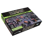 Battle Systems Sci-Fi Terrain - 28mm Modular 3D Space Terrain - Perfect for Wargaming and Roleplaying Tabletop Games - Full Colour Printed 3D 40K Multi Level Building Models (Cyberpunk Core Set)
