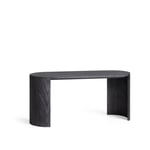 Made by choice - Airisto side table, bench, Black stained oak