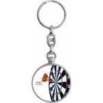 Toff London Score Bullseye Dartboard Keyring TLK-208-VAR