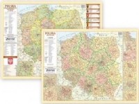 EkoGraf Desk Pad - Adm. och kod karta Polen