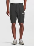 Helly Hansen Mens Quick Dry Cargo Shorts 11" - Black, Black, Size 36, Men