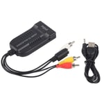 HDMI till Han för AV/CVBS/S‑Video Adapter Komposit Video Audio Kabelkonverterare 1080P