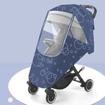 Waterproof Infants Car Rain Cover Cartoon Weathershield Stroller Rain Cover