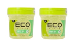 ECO Styler Eco - 2 x Olive Oil Styling Gel 473 ml