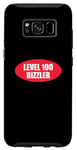 Coque pour Galaxy S8 Level 100 Rizzler Gen Z Gen Alpha Slang Meme Line