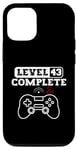 Coque pour iPhone 15 Level 43 Complete Anniversaire Mariage 43 ans Couples