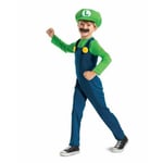 Kostume til børn Super Mario Luigi 2 Dele 7-8 år