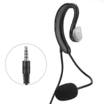 Wired Headphone Stereo Earhook Type 3.5MM Mobile Phone Headset Earphone with MIC
