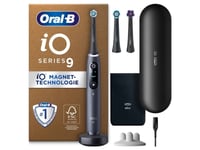 Braun Oral-B iO Series 9 Plus Edition, Voksen, Elektrisk tandbørste, Daglig pleje, Gum pleje, Sensitiv, Blegning, Rose, 2 min, Batteri