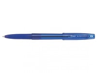 Pilot Super Grip G Cap, Påfyllnadsbar, Blå