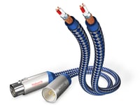 XLR-kabel analog - Premium - In-akustik 0,75 m