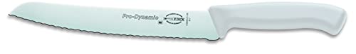 F. Dick ProDynamic couteau à pain blanc (longueur de la lame 21 cm, couteau de cuisine, lame en acier X55CrMo14, dureté 56°, couteau) 85039212-05