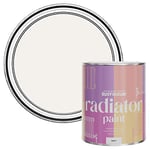 Rust-Oleum White Heat Resistant Radiator Paint in Matt Finish - Chalk White, 0.75 Liters (SHDRCT1214)