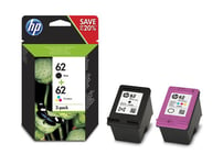 HP Envy 7644 e-All-in-One HP Blekkpatron Pakke No.62 Sort & Farge N9J71AE (Kan sendes i brev) 50234404