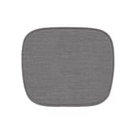 Muuto - Fiber Chair Seat Pad / Remix 133 - Tillbehör stolar - Iskos-Berlin - Grå