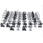 Set med 60 omålade 7 mm skala Fantasy bordsskivor för fängelsehålor och drakar - 20 unika mönster