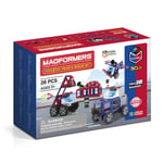 MAGFORMERS 717001 Police And Rescue Set - 26 Piece