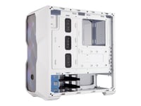 Cooler Master MasterBox TD500 MESH - Tour - ATX étendu - panneau latéral fenêtré (verre trempé) - pas d'alimentation (ATX) - blanc - USB/Audio