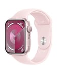 Apple Watch Series 9 (Gps), 45Mm Pink Aluminium Case With Light Pink Sport Band