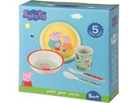 Bestick- Och Servisset 5El Peppa Pig