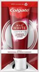 Colgate Max White Expert + Complete Whitening Toothpaste 75Ml | Helps Remove Yea