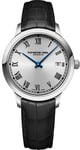 Raymond Weil 5385-STC-00659 Toccata Sølvfarvet/Læder Ø34 mm