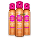 3x L'Oreal Sublime Bronze Express Mist Natural Looking Tan Body 150ml