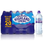 Highland Still Spring Water 20 x 750ml
