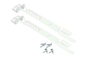 2 Genuine Zanussi Fridge & Freezer Integrated Door Mounting Kit 4055372405 x2