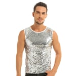 Msemis-Haut Court À Paillettes Scintillantes Pour Hommes,Costume De Scène Rave,Glacslim Muscle,Précieux,Hip Hop,Wlwear,Mode Estivale