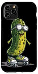 Coque pour iPhone 11 Pro Awesome Pickle aime les rollers en ligne pour homme et femme