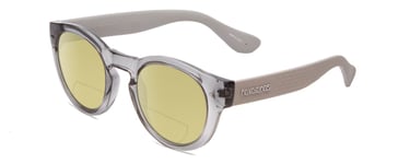 Havaiana TRANCOSO/M Round Polarized BI-FOCAL Sunglasses Crystal Silver Grey 49mm