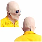 Halloween Ufo Mask Creepy Latex Alien Head For Adul