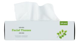 Clas Ohlson Ansiktsservetter 100-pack