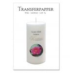 Creativ Transferpapper A4 - 10 ark Till Ljusdekoration För Laser