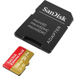 SANDISK MicroSDXC Extreme 128GB 128GB 160MB/s A2 C10 V30 UHS-I