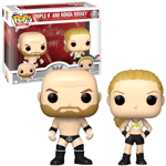 Funko POP! WWE Triple H & Ronda Rousey 2-Pack Vinyl Figures New