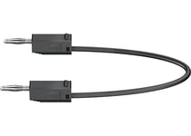 Stäubli Lk205-X, Testkabel, Svart, Nickel, Pvc, 0,3 M, 60 V