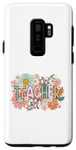 Coque pour Galaxy S9+ Professeur Wildflowers, professeur rétro, enseignez-leur