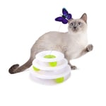 AFP All For Paws - Cat Toy Interactive Tower Of Butterfly 25X25X14Cm (787.7560)
