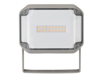 Brennenstuhl AL 1050 - Strålkastare - LED - 10 W - klass E - varmt vitt ljus - 3000 K - platt - grå