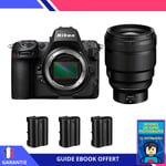 Nikon Z8 + Z 85mm f/1.2 S + 3 Nikon EN-EL15c + Ebook 'Devenez Un Super Photographe' - Hybride Nikon