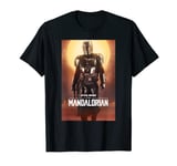 Star Wars The Mandalorian Character Poster T-Shirt