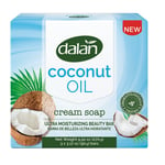 Dalan COCONUT OIL Cream Soap | Ultra Moisturizing Beauty Bar | 3 x 90g