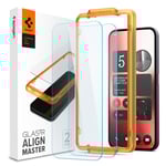 Spigen Nothing Phone 2a AlignMaster GLAS.tR skärmskydd (2-pack)