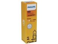 Philips Vision 12336Prc1 Bättre Sikt, 55 W, 12 V, H3, Halogen, 1 Styck
