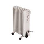 9 Fin Portable Oil Filled Radiator Electric Heater