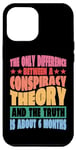 iPhone 13 Pro Max The Only Difference Between A Conspiracy Theory |----- Case