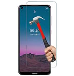 Nokia 5.4 Tempered Glass Screen Protector Easy Bubble-Free Installation Ultra Clear HD shatterproof with 9H Hardness and Anti Fingerprint Oleo-phobic Coating for Nokia 5.4 (Screen Protector)
