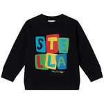 Stella McCartney Kids Genser Med Trykk Svart | Svart | 2 years